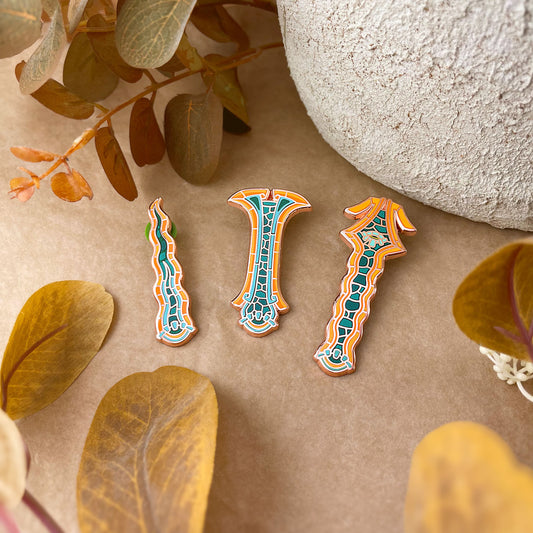 Captain construct horn pin
