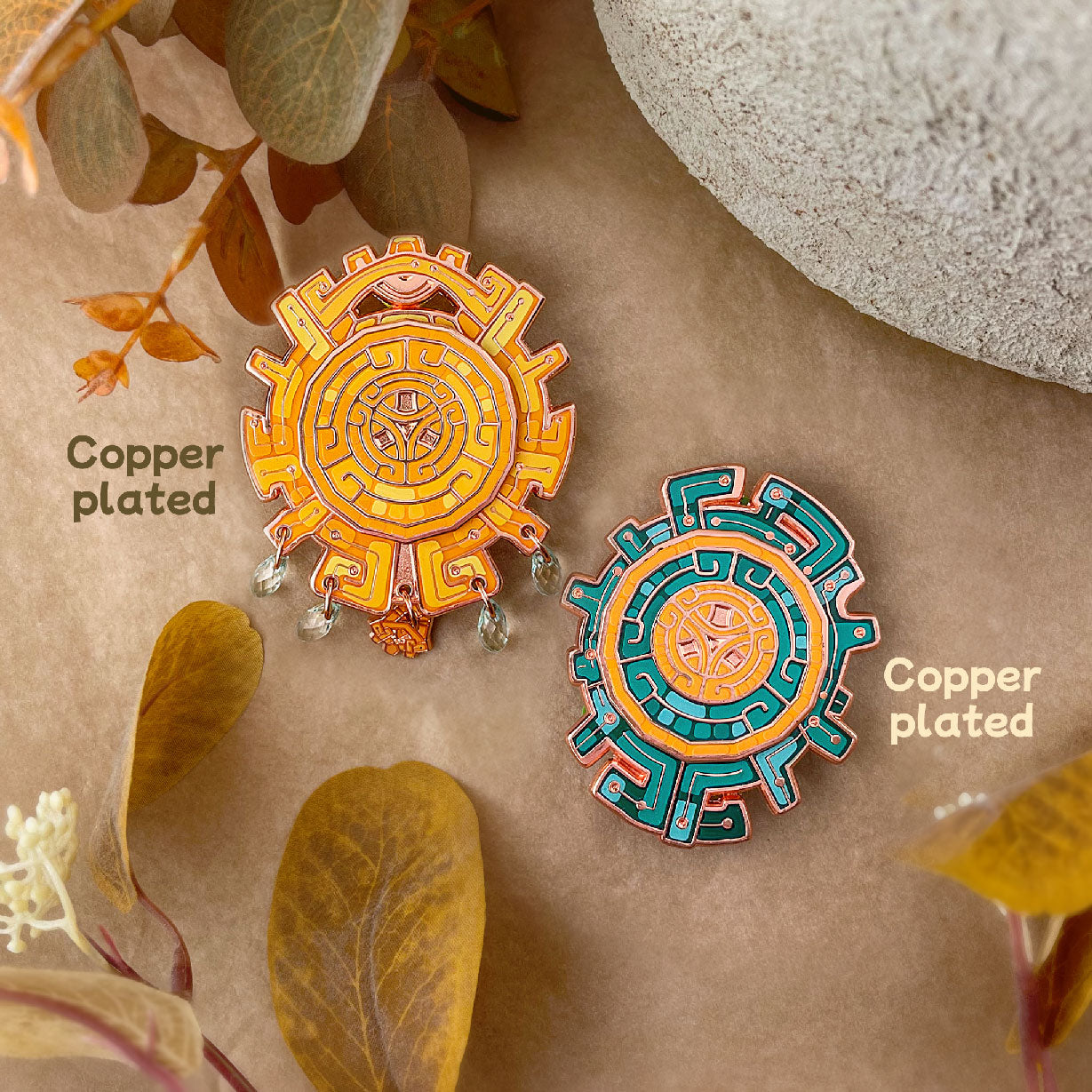 Zonaite collection - Set of 12 pins