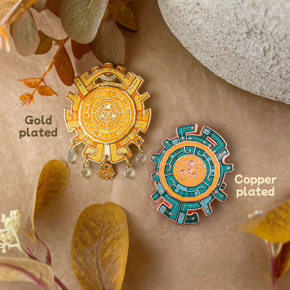 Zonaite collection - Set of 12 pins