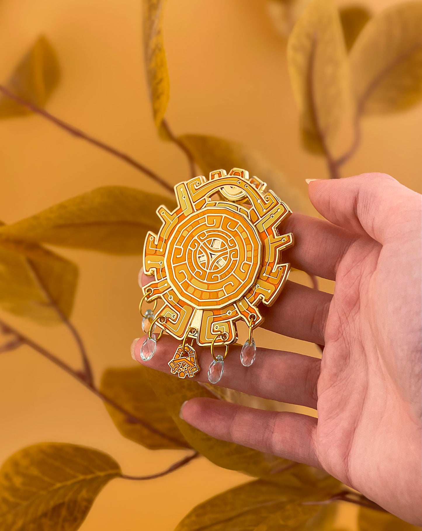 Mighty zonaite shield pin