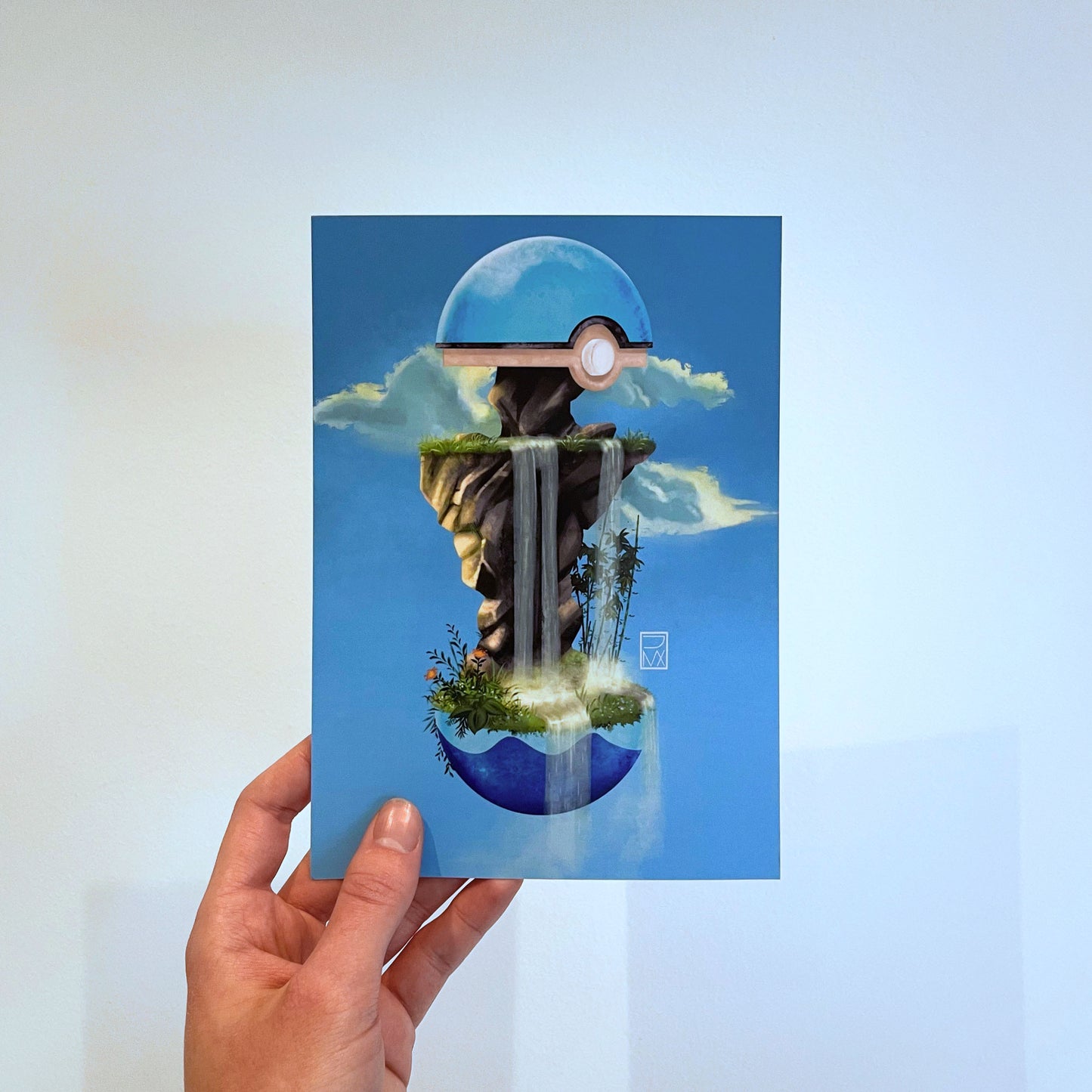 Print A5 (6x8in) - Scubaball