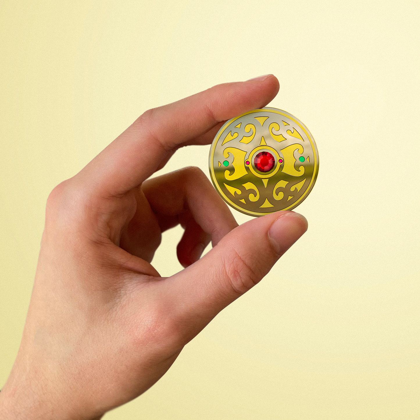 Gerudo Shield pin