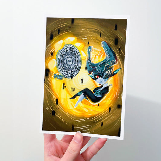 Print A5 (6x8in) - Princesse des ombres