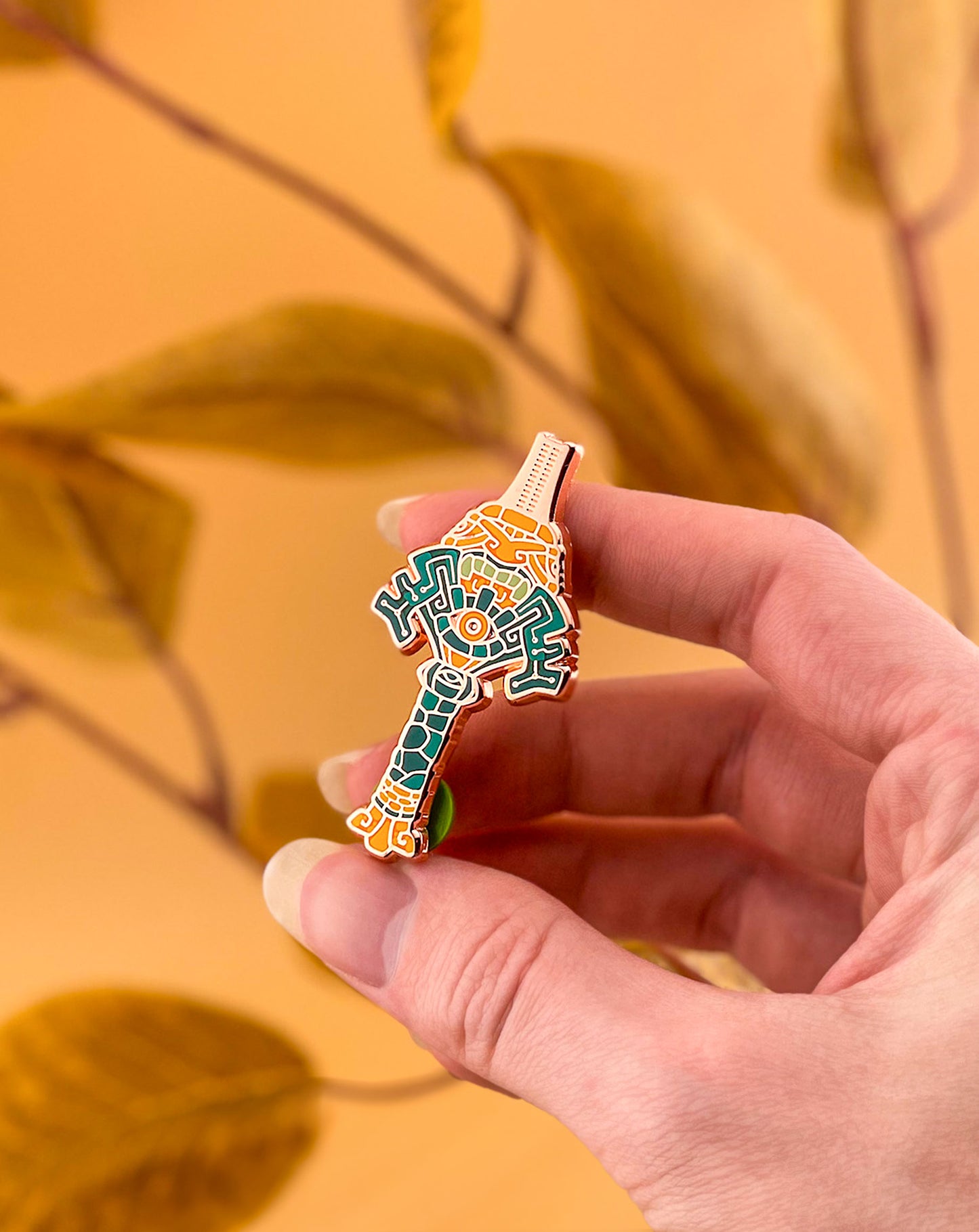 Strong zonaite sword pin
