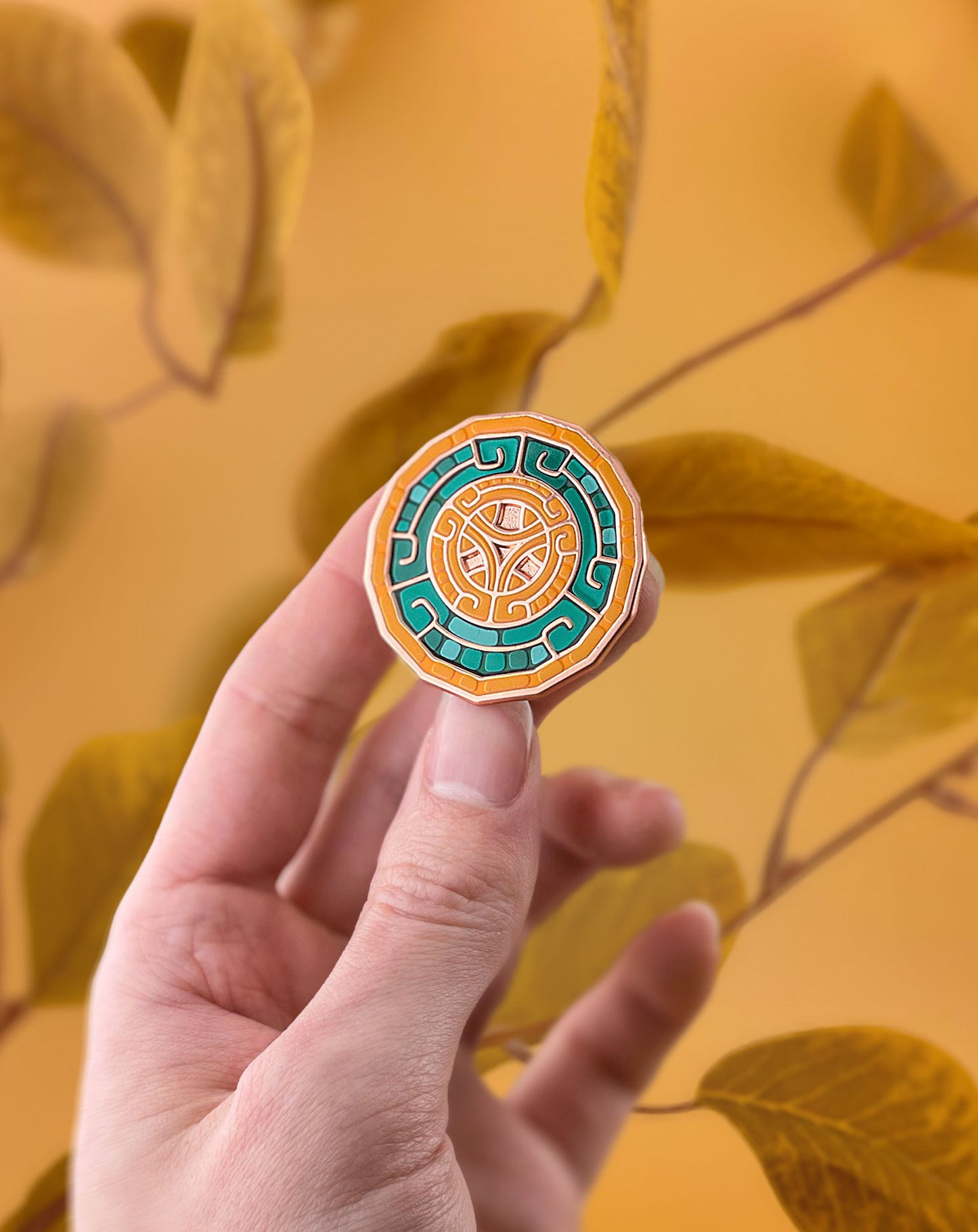 Zonaite shield pin
