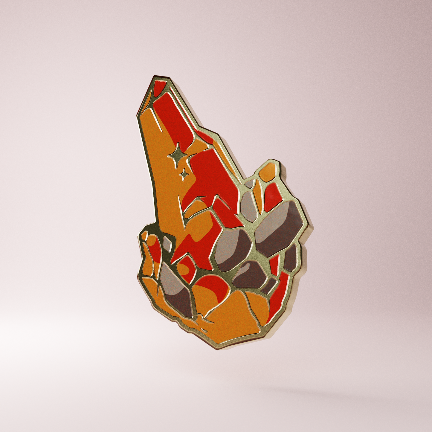 Shard of Dragon's spike pin