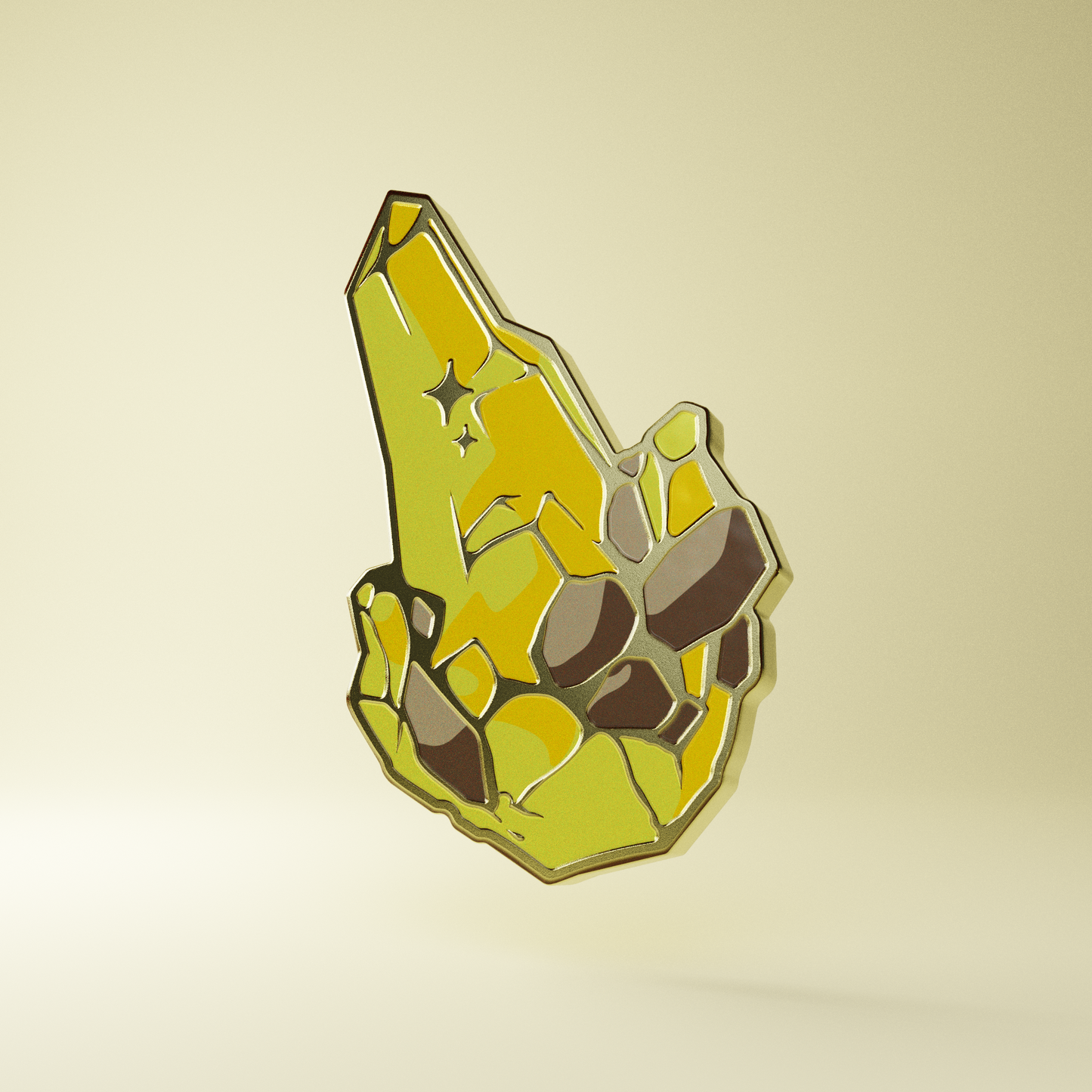 Shard of Dragon's spike pin