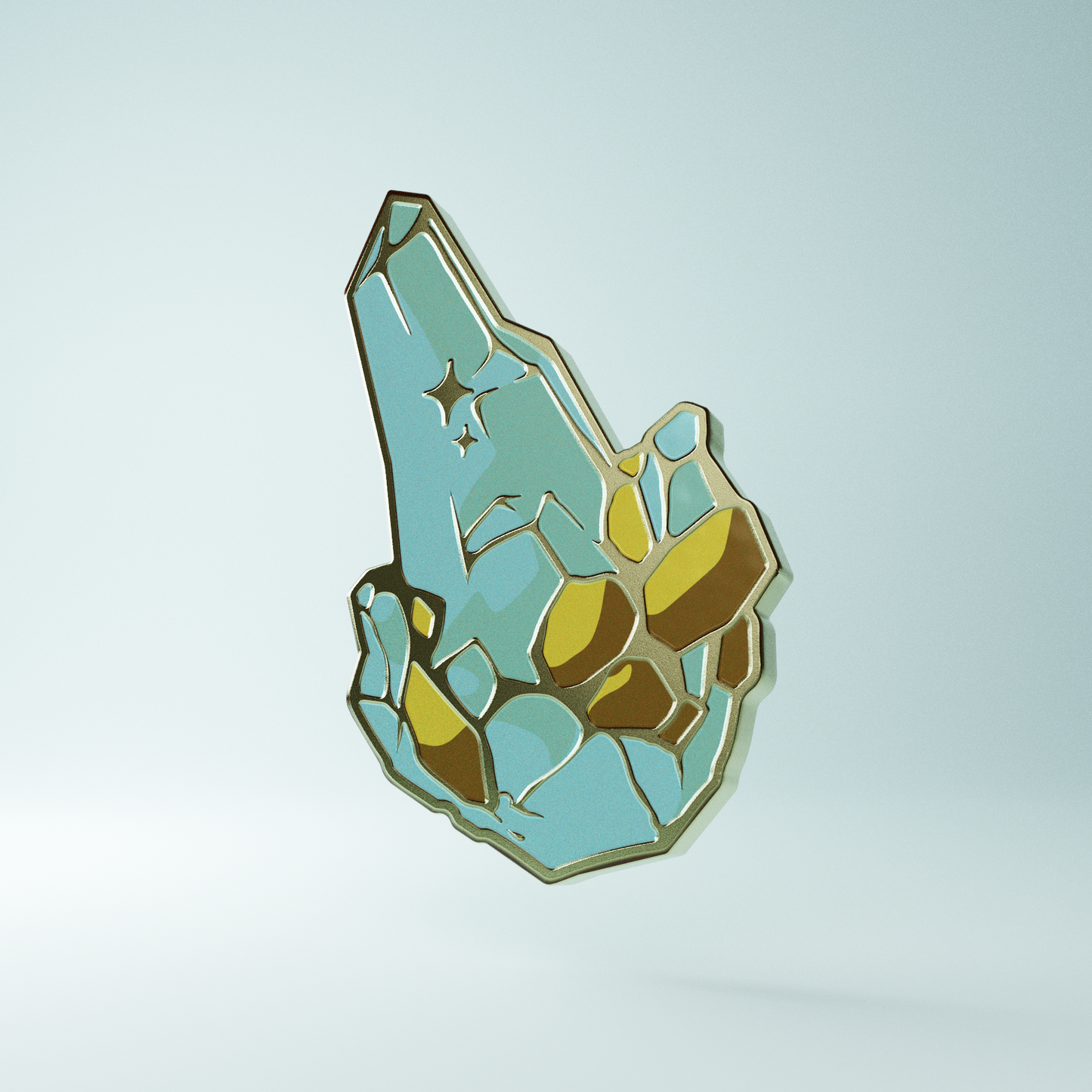 Shard of Dragon's spike pin