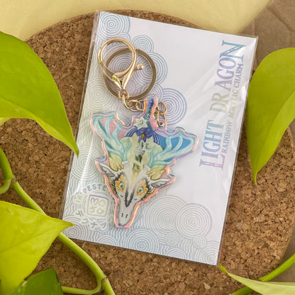 Rainbow charm - "Light Dragon"