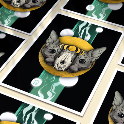 Print Sphynx Lunaire