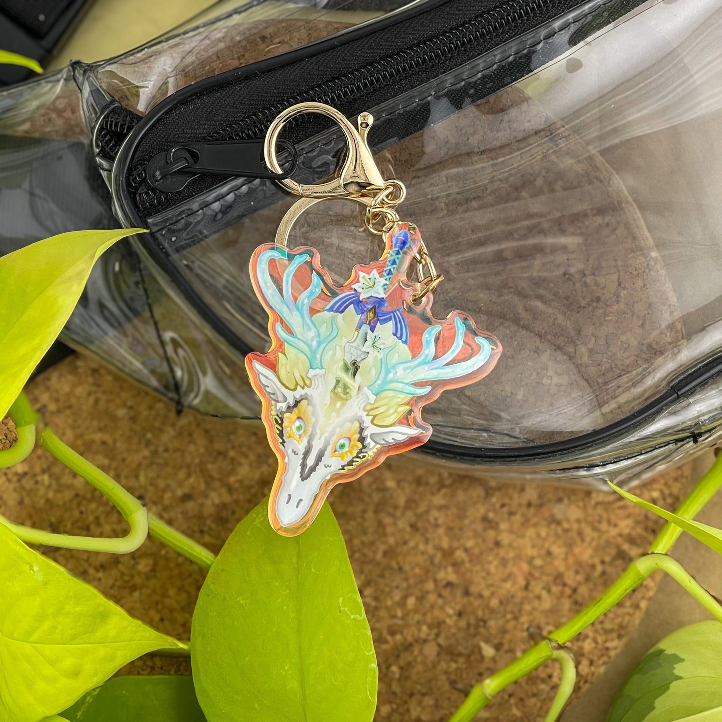 Rainbow charm - "Light Dragon"